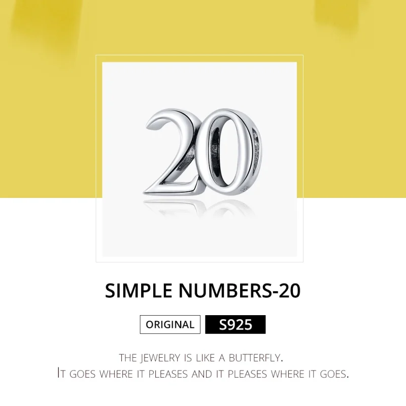 (imagem para) Charm 20º aniversário life Pandora - SCC1623 - Visualizar 6