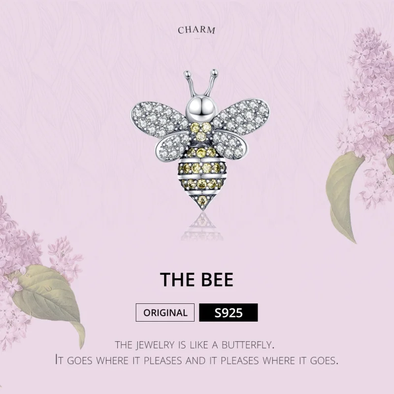 (imagem para) Charm Abelha life Pandora - SCC1194 - Visualizar 2
