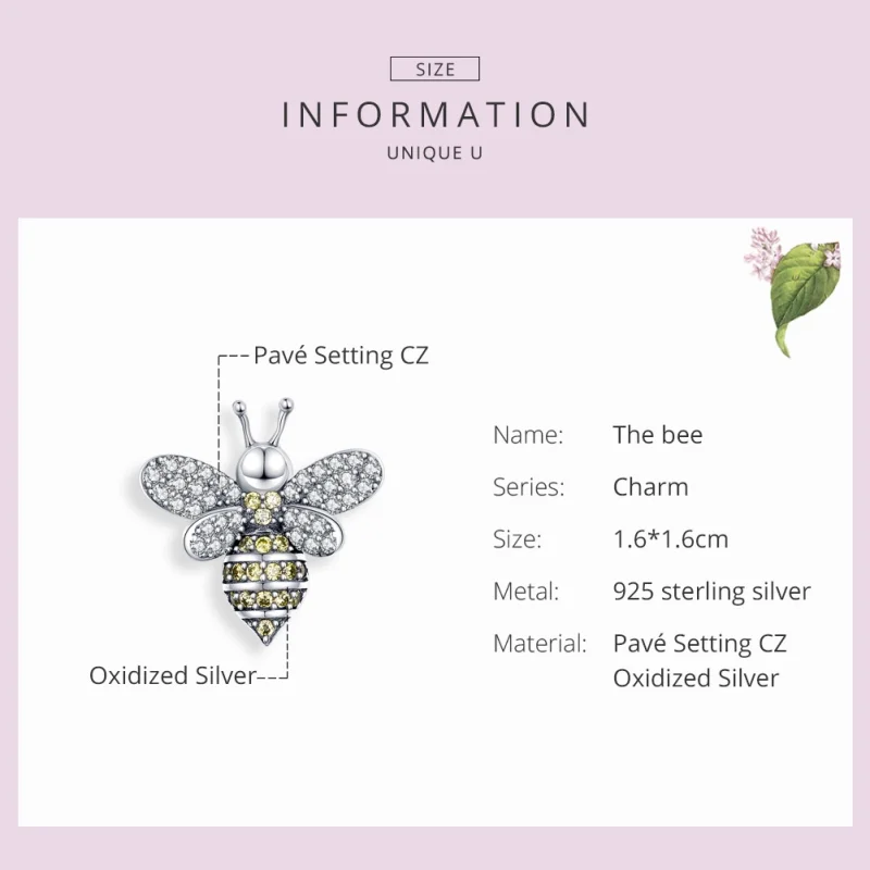 (imagem para) Charm Abelha life Pandora - SCC1194 - Visualizar 3