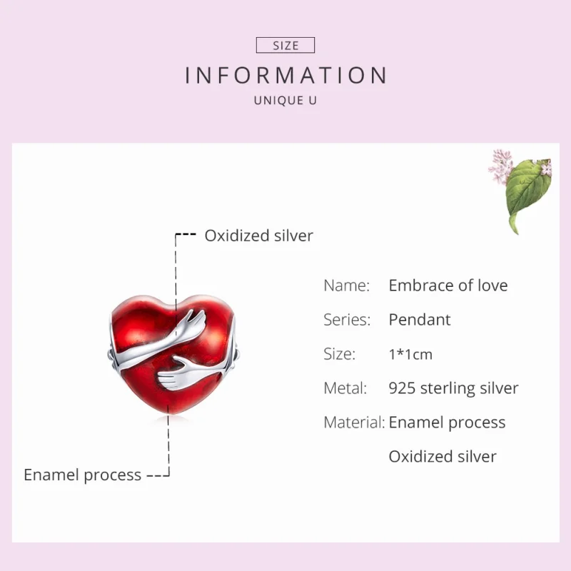 (imagem para) Charm Abraços de amor life Pandora - SCC1847 - Visualizar 5