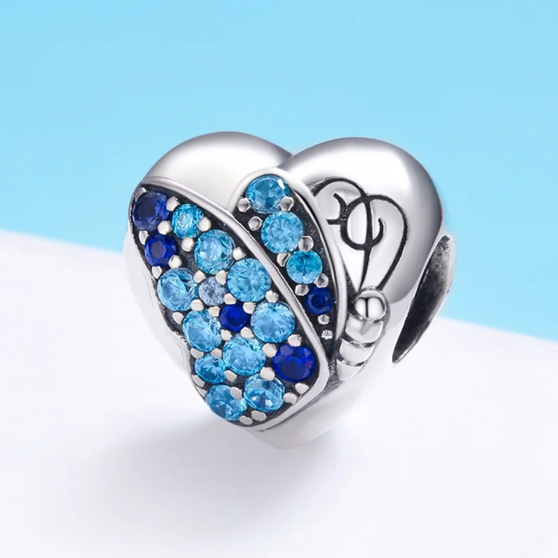 (imagem para) Charm Amor de borboleta estilo Pandora - SCC653 - Visualizar 3
