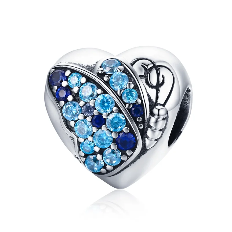 (imagem para) Charm Amor de borboleta estilo Pandora - SCC653
