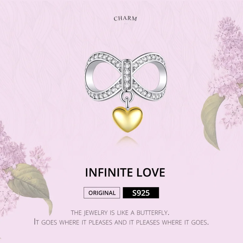 (imagem para) Charm Amor infinito life Pandora - SCC1300 - Visualizar 3