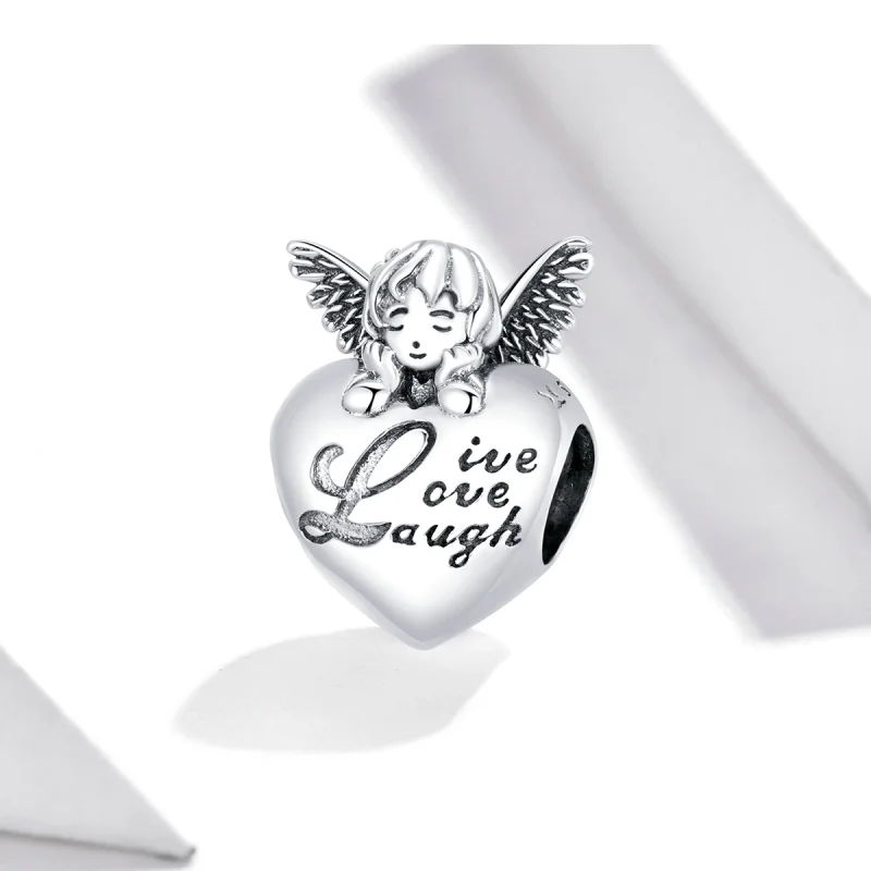 (imagem para) Charm Anjo de ação de graças estilo Pandora - SCC1633 - Visualizar 2