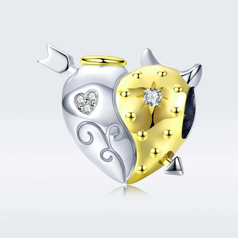 (imagem para) Charm Anjo demónio life Pandora - BSC107 - Visualizar 5