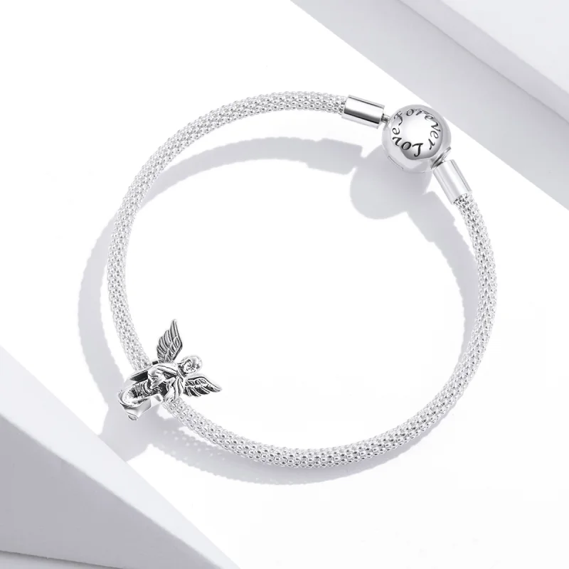 (imagem para) Charm anjo do amor life Pandora - BSC314 - Visualizar 3