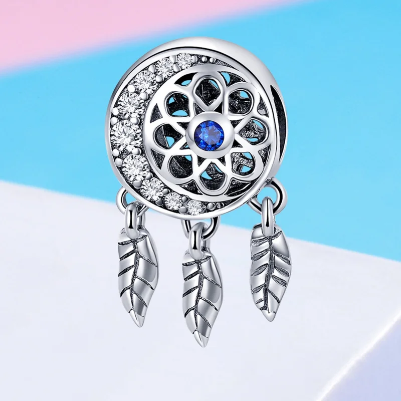 (imagem para) Charm Apanhador de sonhos espiritual estilo Pandora - SCC718 - Visualizar 4