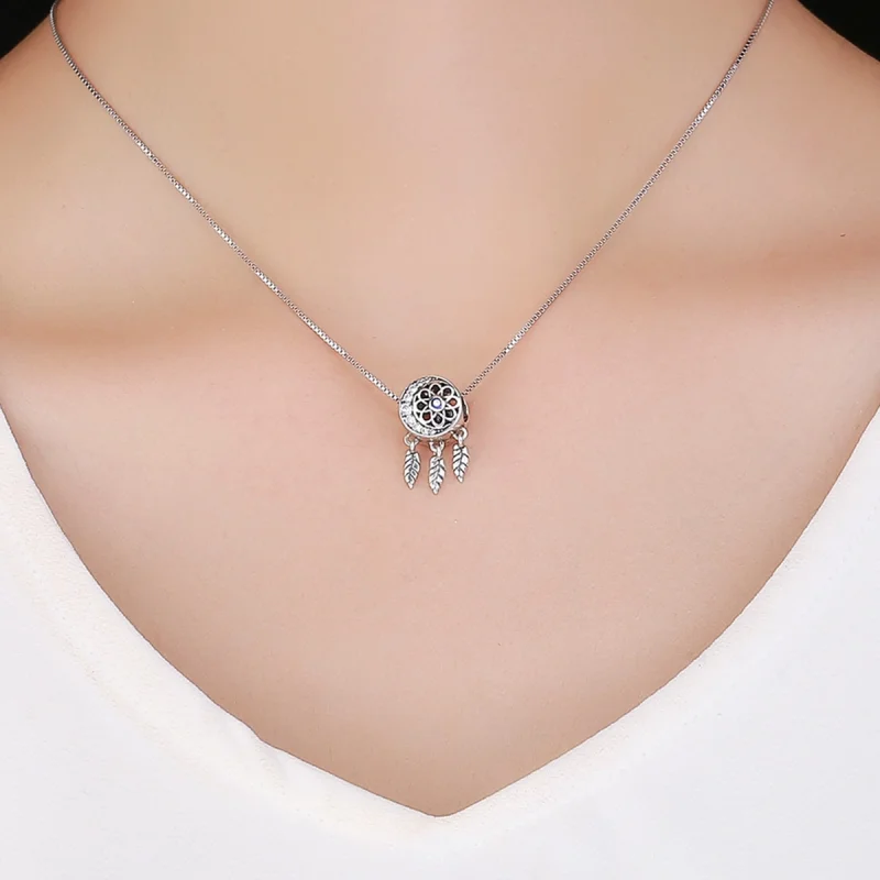 (imagem para) Charm Apanhador de sonhos espiritual estilo Pandora - SCC718 - Visualizar 5