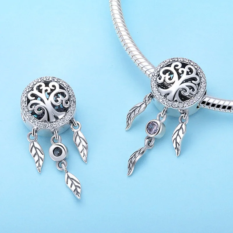 (imagem para) Charm Apanhador de Sonhos estilo Pandora - SCC723 - Visualizar 2