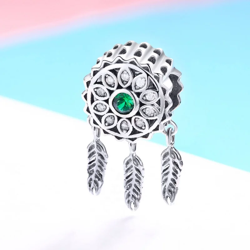 (imagem para) Charm Apanhador de Sonhos estilo Pandora - SCC893 - Visualizar 2