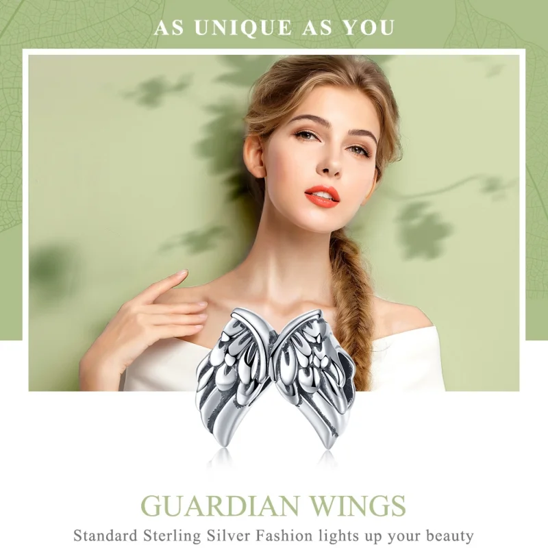 (imagem para) Charm Asa de Anjo life Pandora - SCC1091 - Visualizar 2