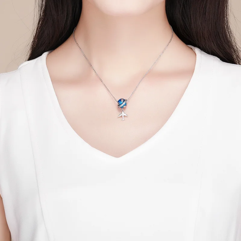 (imagem para) Charm Avião dos sonhos para viajar estilo Pandora - SCC887 - Visualizar 5