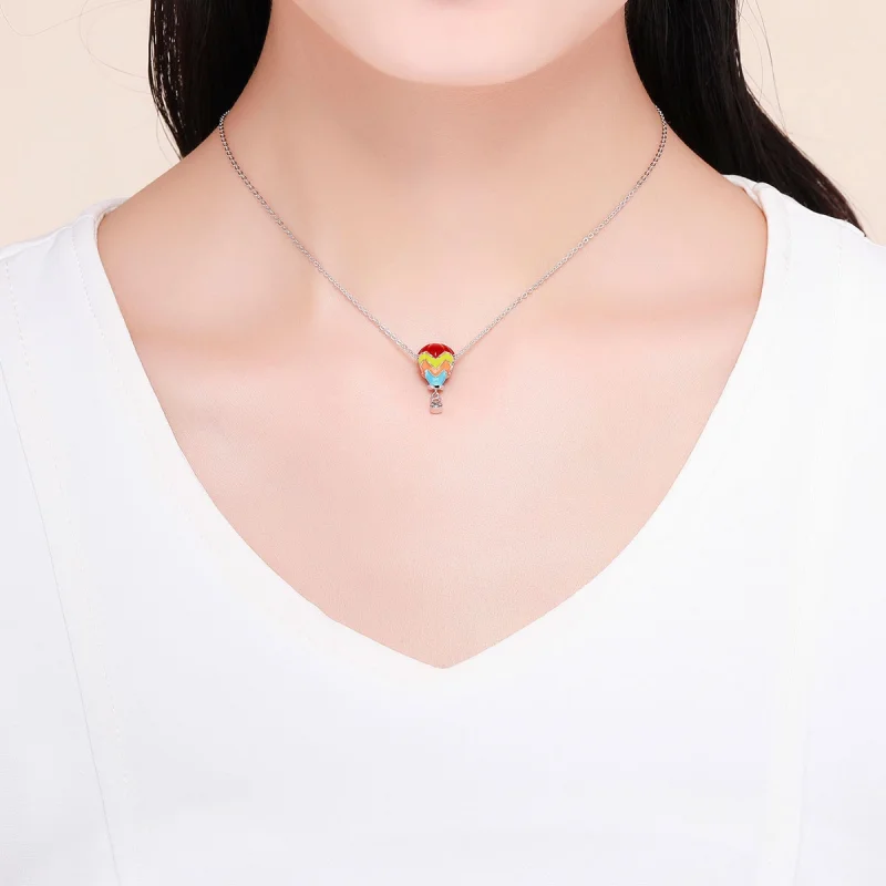 (imagem para) Charm Balões de ar quente turcos estilo Pandora - SCC867 - Visualizar 5