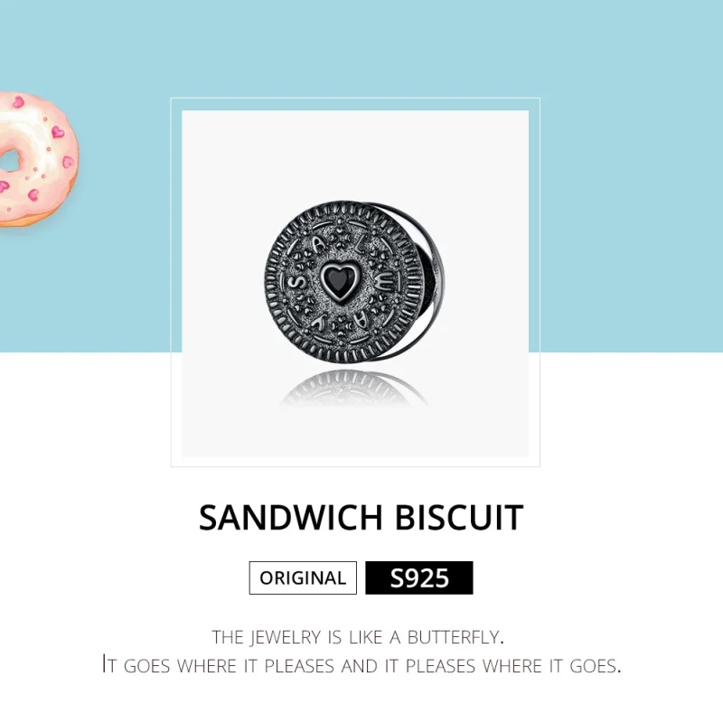 (imagem para) Charm Biscoito Sndwich life Pandora - BSC352 - Visualizar 6