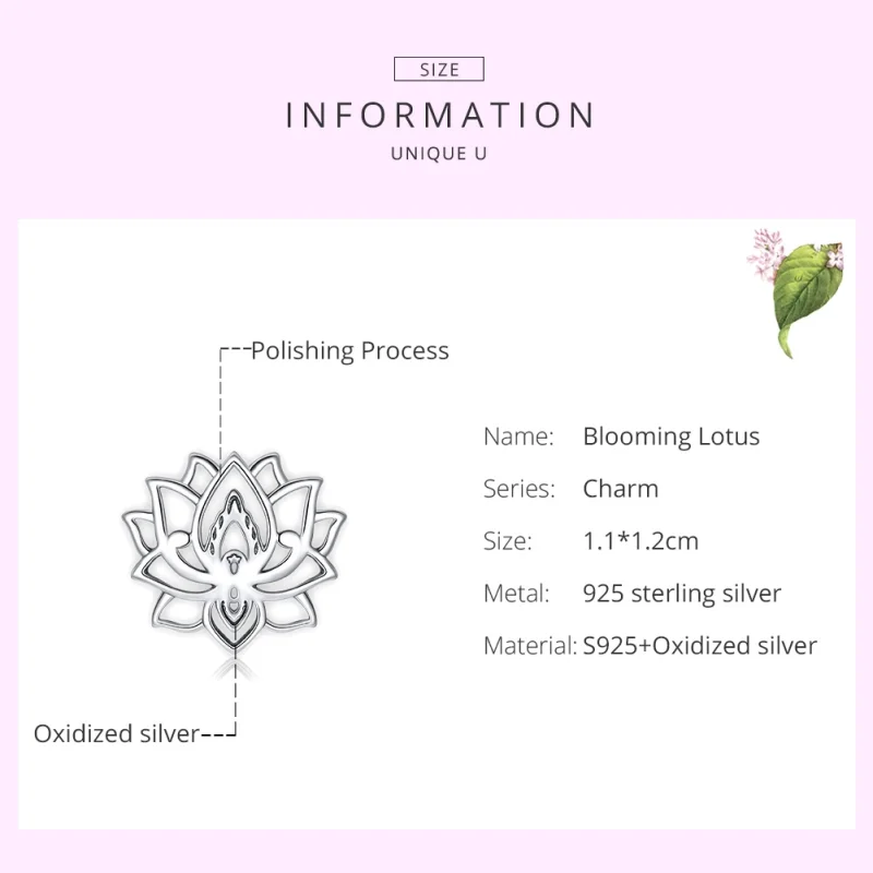 (imagem para) Charm Blooming Lotus life Pandora - SCC1724 - Visualizar 6