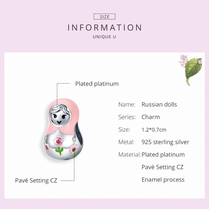 (imagem para) Charm Bonecas russas life Pandora - SCC1435 - Visualizar 7