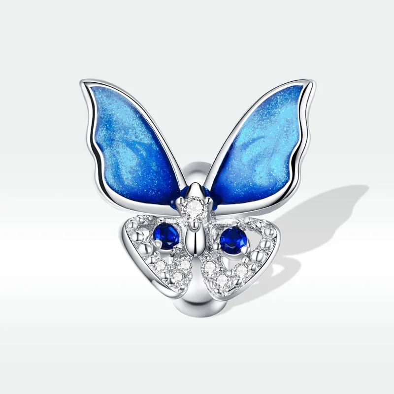 (imagem para) Charm Borboleta colorida estilo Pandora - BSC405 - Visualizar 5
