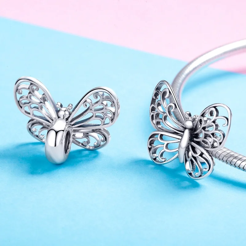 (imagem para) Charm Borboleta life Pandora - BSC062 - Visualizar 4