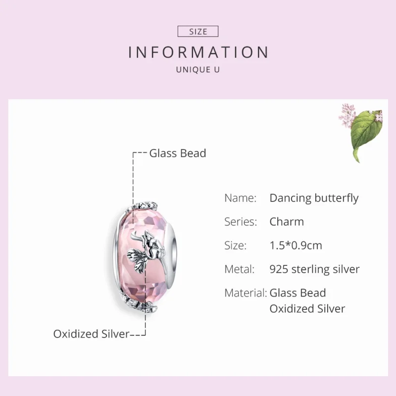 (imagem para) Charm Borboleta life Pandora - SCC1285 - Visualizar 2