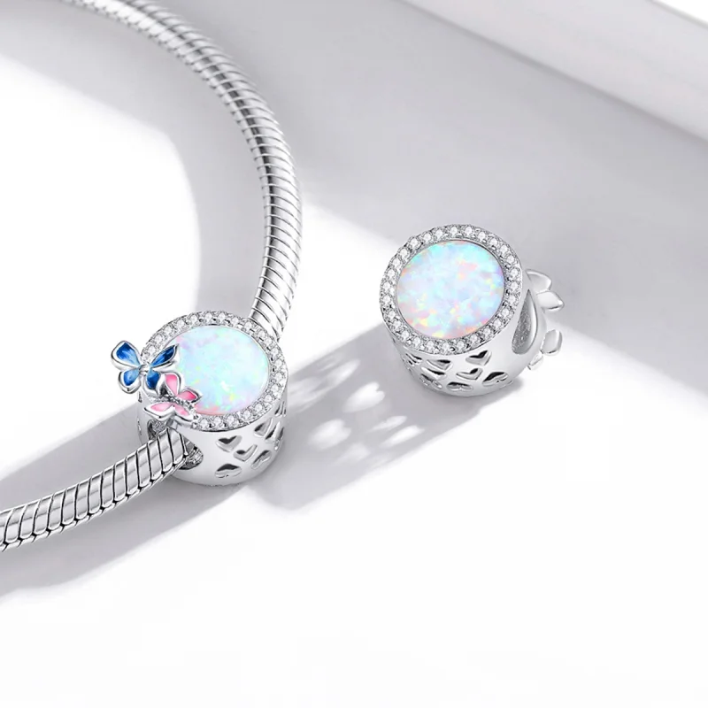 (imagem para) Charm Borboletas na primavera estilo Pandora - SCC1730 - Visualizar 4