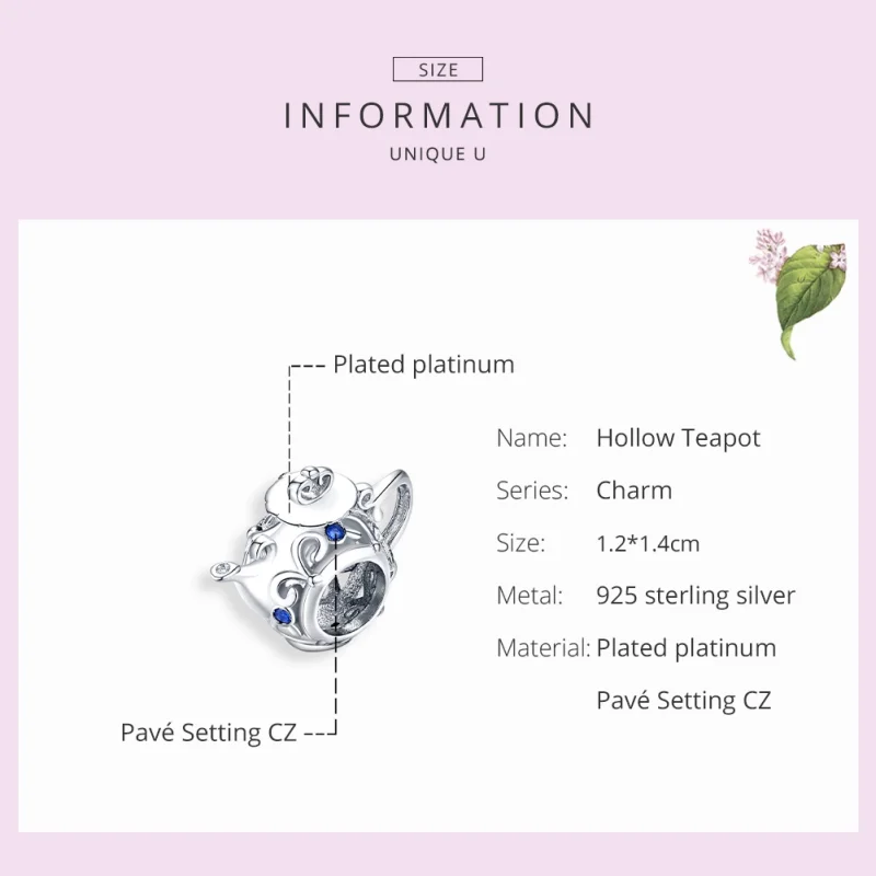 (imagem para) Charm Bule oco life Pandora - BSC274 - Visualizar 7