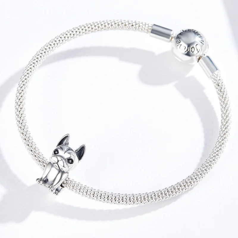 (imagem para) Charm Bulldog francês life Pandora - SCC1306 - Visualizar 5