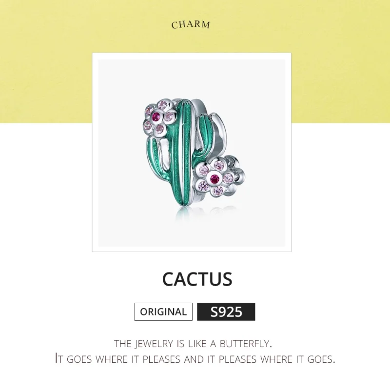 (imagem para) Charm Cacto life Pandora - BSC261 - Visualizar 6