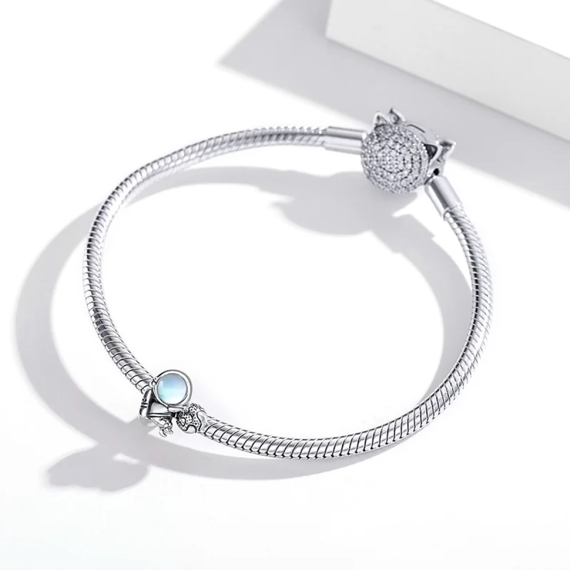 (imagem para) Charm Caminhada no espaço estilo Pandora - SCC1694 - Visualizar 3