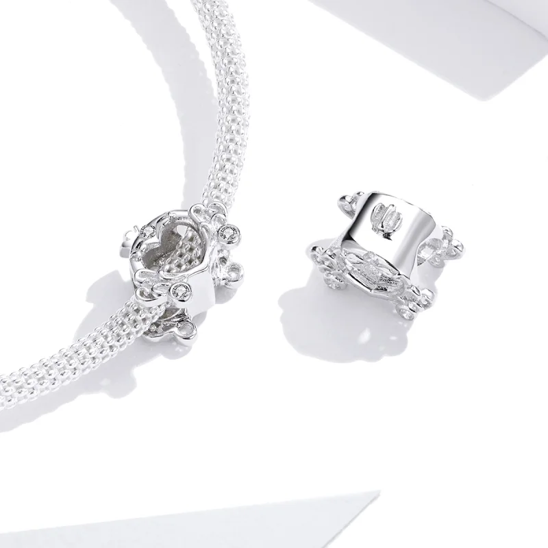 (imagem para) Charm Carro Abóbora da Cinderela estilo Pandora - BSC270 - Visualizar 4