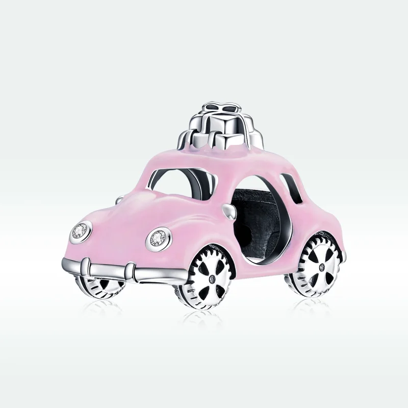 (imagem para) Charm Carro rosa life Pandora - SCC1738 - Visualizar 5