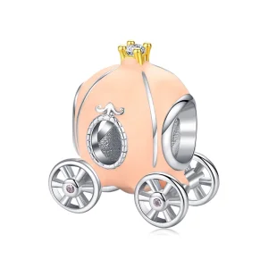 (imagem para) Charm Carruagem de cinderela estilo Pandora - BSC135