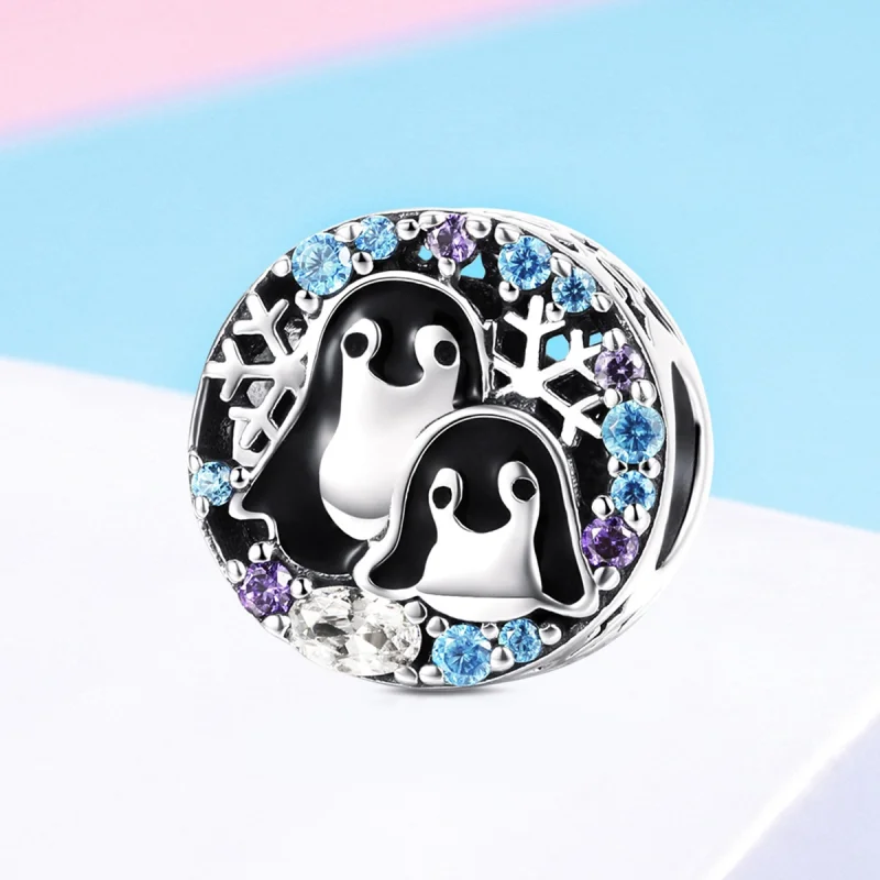 (imagem para) Charm Casa dos Pinguins estilo Pandora - SCC992 - Visualizar 2