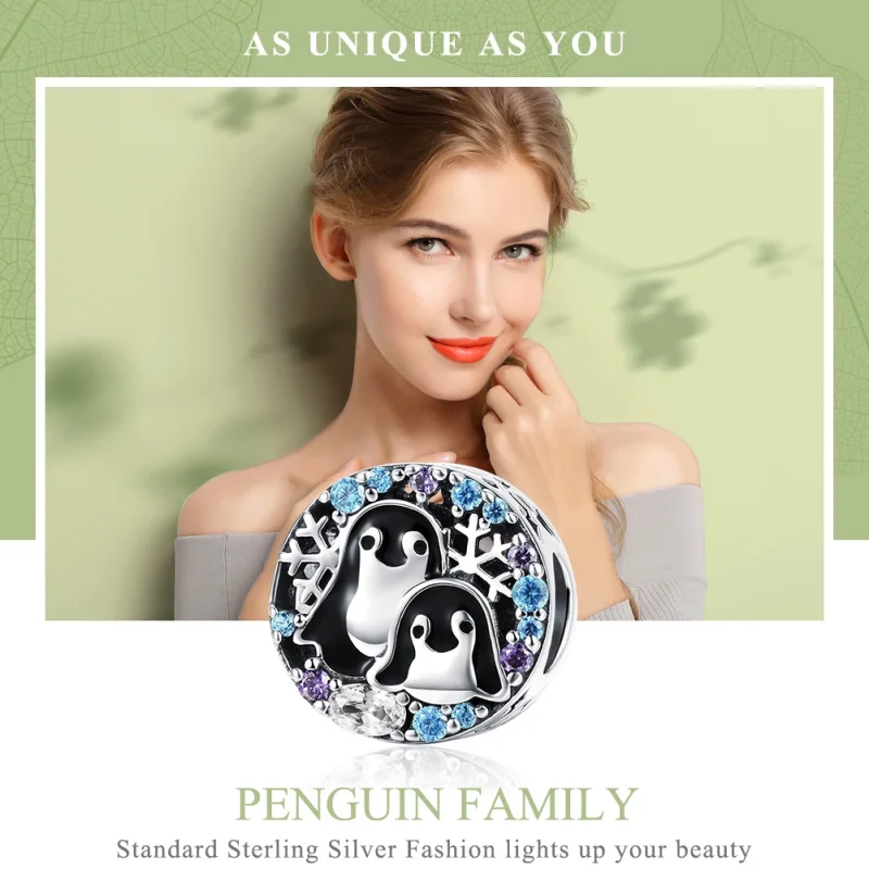 (imagem para) Charm Casa dos Pinguins estilo Pandora - SCC992 - Visualizar 6