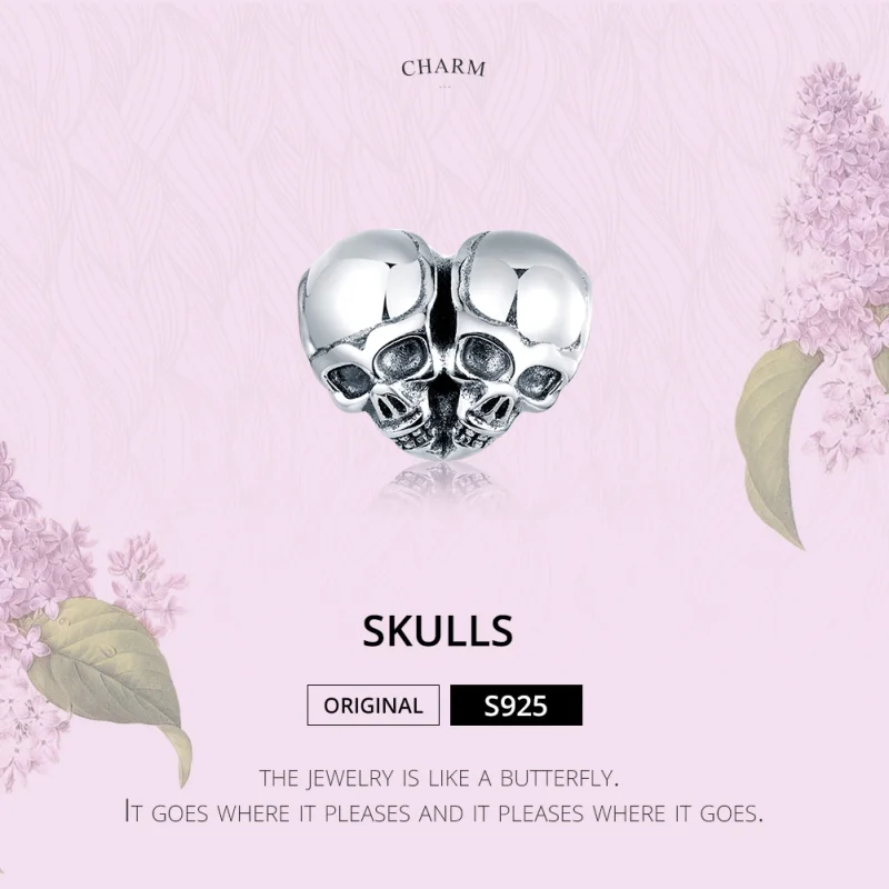 (imagem para) Charm Caveiras life Pandora - SCC1519 - Visualizar 6