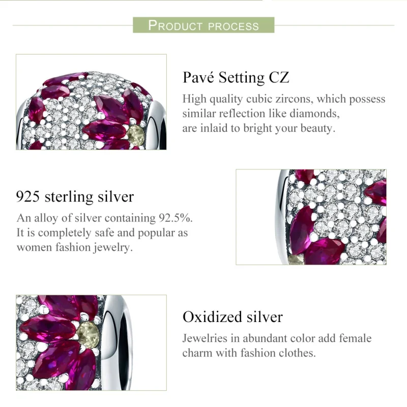 (imagem para) Charm Cenário de primavera estilo Pandora - SCC570 - Visualizar 8