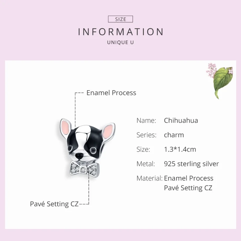 (imagem para) Charm Chihuahua life Pandora - SCC1310 - Visualizar 4