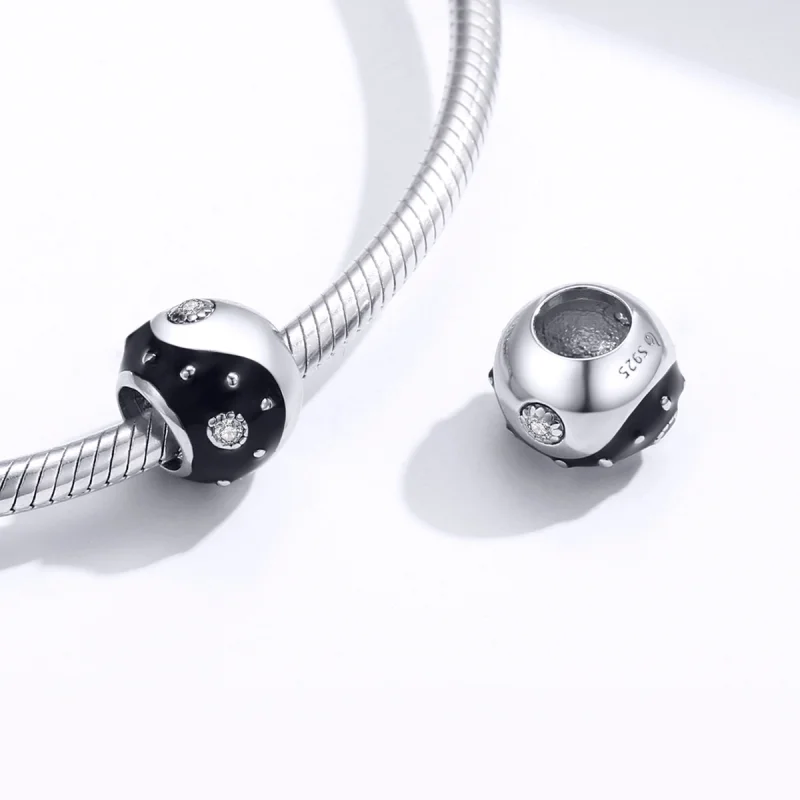 (imagem para) Charm Chinoiserie Yin Yang estilo Pandora - BSC192 - Visualizar 4