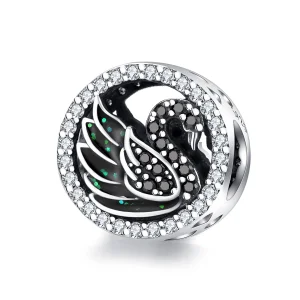 (imagem para) Charm Cisne Negro life Pandora - SCC1342