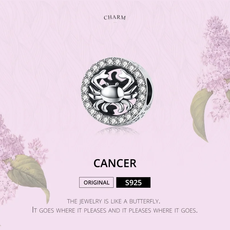 (imagem para) Charm Câncer life Pandora - SCC1213 - Visualizar 3