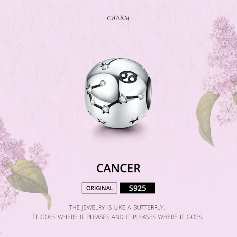 (imagem para) Charm Câncer life Pandora - SCC1218-4 - Visualizar 3
