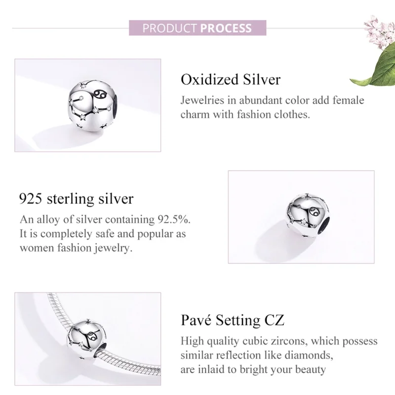 (imagem para) Charm Câncer life Pandora - SCC1218-4 - Visualizar 7