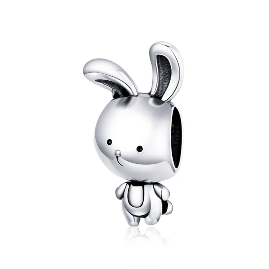 (imagem para) Charm Coelhinho bonitinho estilo Pandora - SCC1517