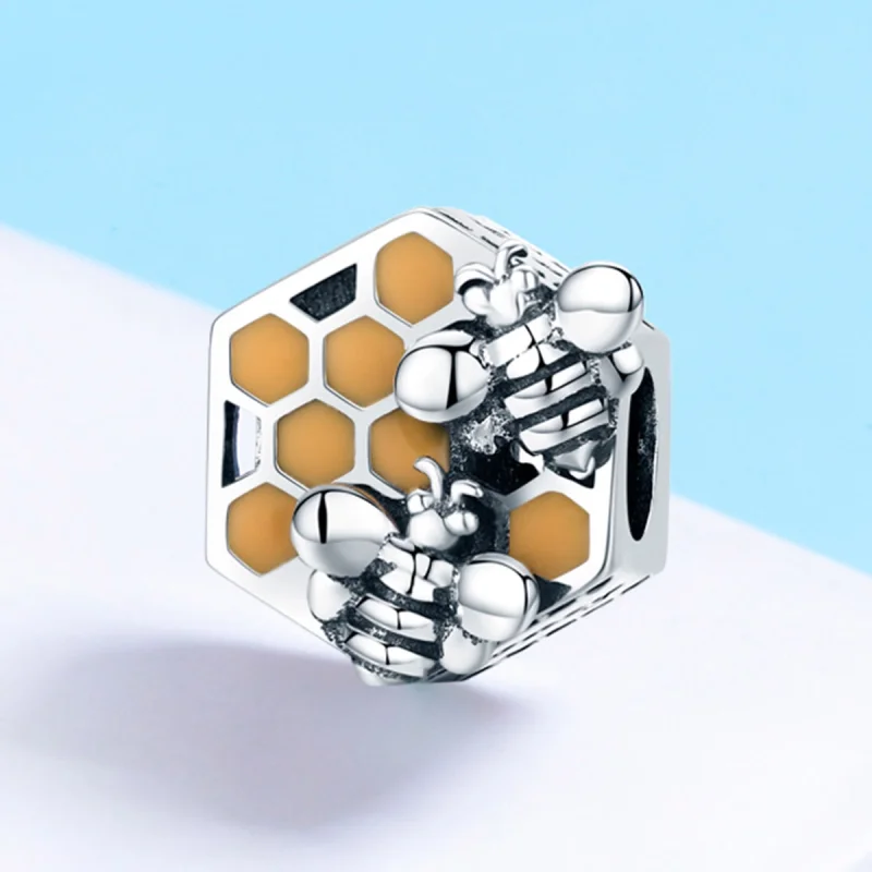 (imagem para) Charm Colméia life Pandora - SCC500 - Visualizar 3