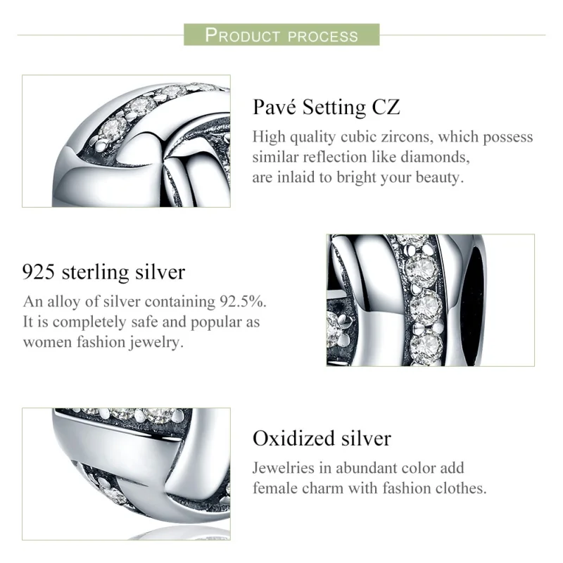 (imagem para) Charm Complexo Brilhante estilo Pandora - SCC302 - Visualizar 6