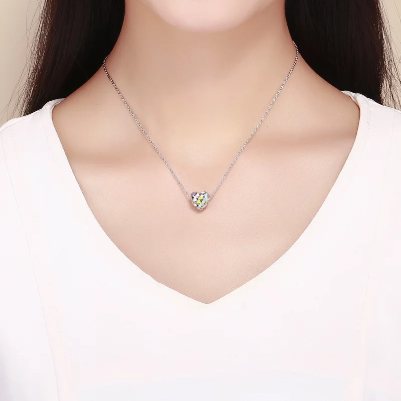 (imagem para) Charm Coração arco-íris estilo Pandora - SCC902 - Visualizar 5