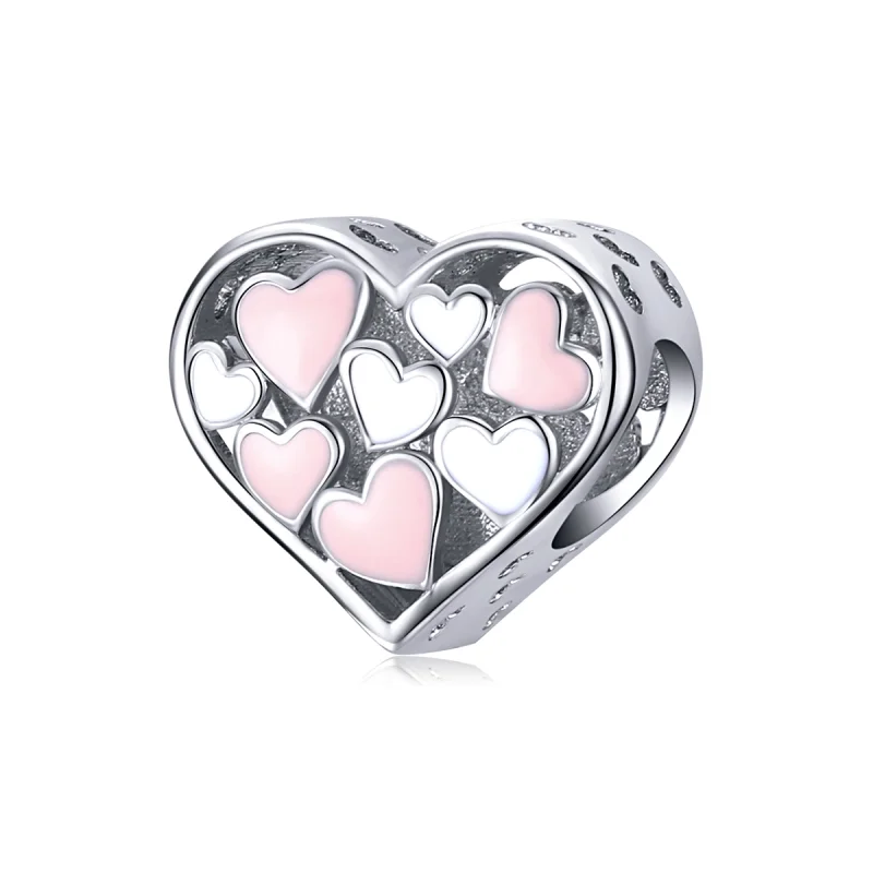 (imagem para) Charm Coração Romance life Pandora - SCC1423