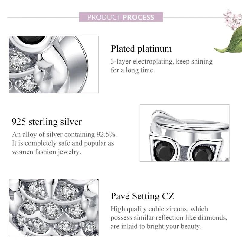 (imagem para) Charm Coruja life Pandora - BSC124 - Visualizar 7