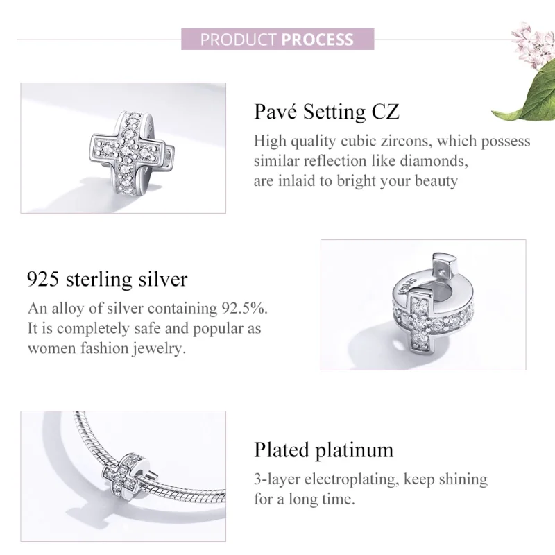 (imagem para) Charm cruz life Pandora - SCC1292 - Visualizar 3