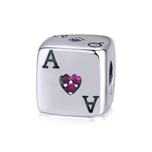 Charm Dados de amor life Pandora - SCC1440 (imagem para) Charm Dados de amor life Pandora - SCC1440