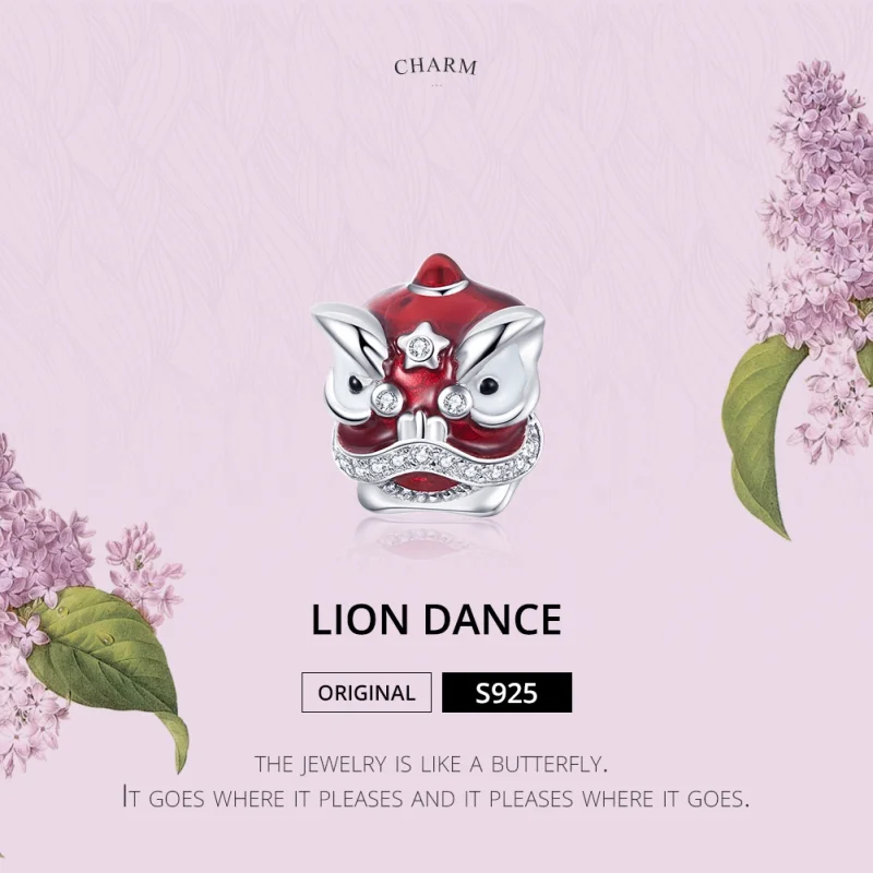 (imagem para) Charm Dança do Leão life Pandora - BSC086 - Visualizar 5